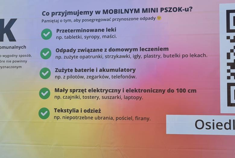 mobilny mini PSZOK